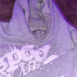 Gray Graphic Hoodie